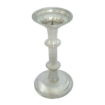 Pewter Pillar Candleholder