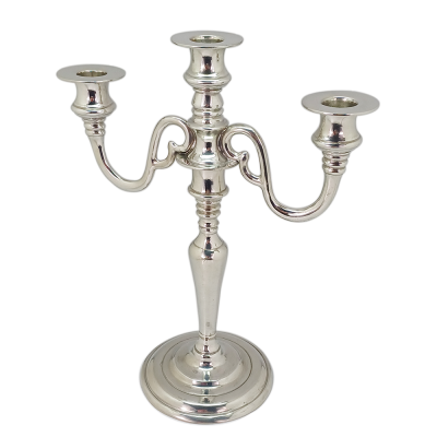Pewter Candleholder 3 lights