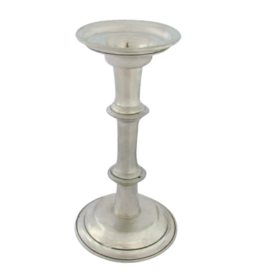 Pewter Pillar Candleholder