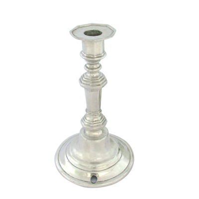 Pewter Candle Stick / Lamp BASE