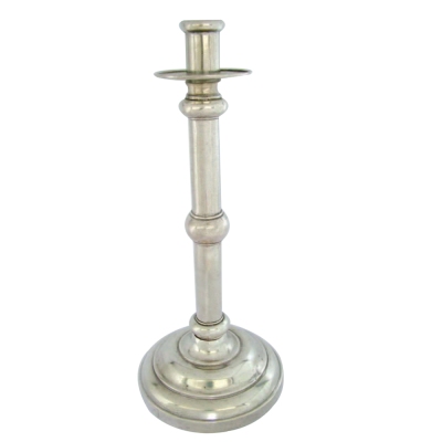 Pewter Candle Stick  / Lamp BASE
