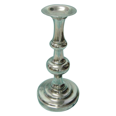 Pewter Candle Stick  / Lamp BASE