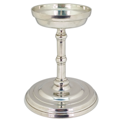 Pewter Pillar Candleholder