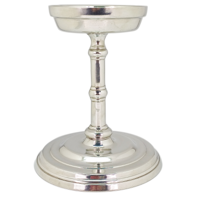 Pewter Pillar Candleholder