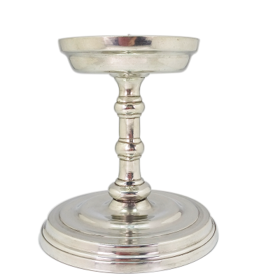 Pewter Pillar Candleholder