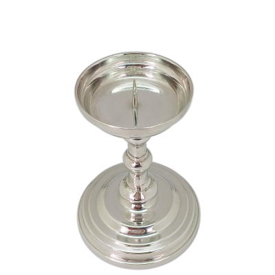 Pewter Pillar Candleholder