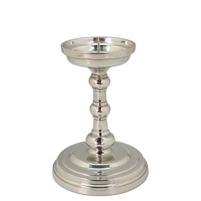 Pewter Pillar Candleholder