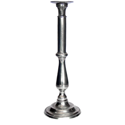 Pewter Candle Stick  / Lamp BASE