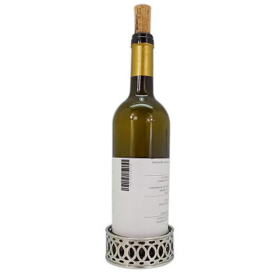 Pewter Wine Bottle Holder