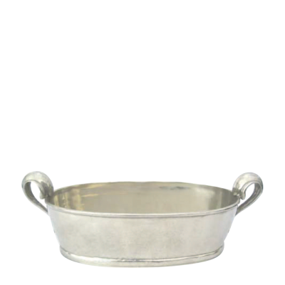 Pewter Flower Pot / Size L