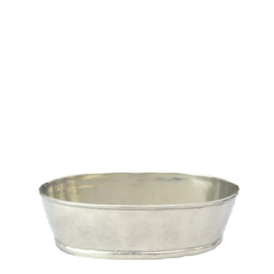 Pewter Flower Pot / Size L