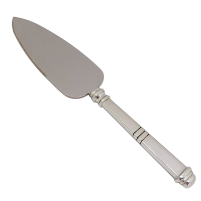 A_Pewter Flatware Cake Slice Server