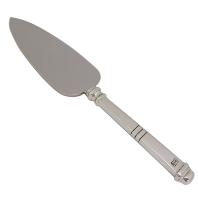 A_Pewter Flatware Cake Slice Server