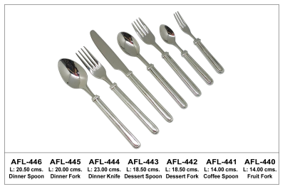 A_Pewter Flatware 7 pcs.