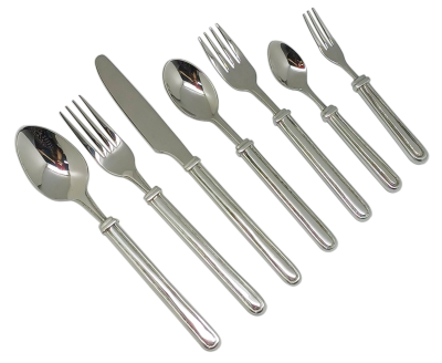A_Pewter Flatware 7 pcs.