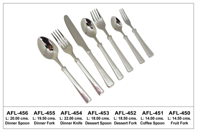 A_Pewter Flatware 7 pcs.