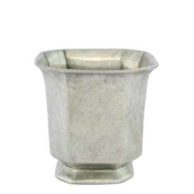 Pewter Flower Pot