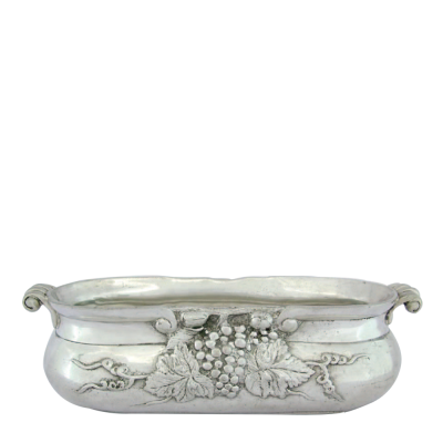 Pewter Flower Pot_Grape