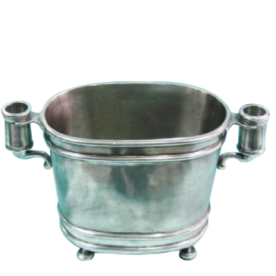 Pewter Flower Pot_Leg