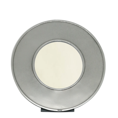 Pewter Round Photo Frame