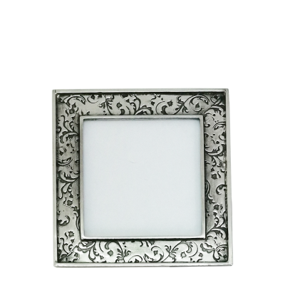 Pewter Rectangle Photo Frame_Barrok