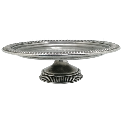 Pewter Cake Stand 28 cms.