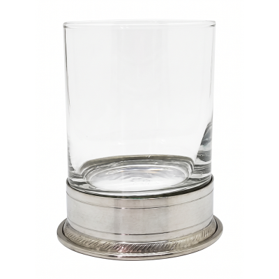 Brandy Glass w/Pewter Base_Line