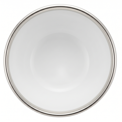 Porcelain Small Bowl  w/Pewter Décor_Grape