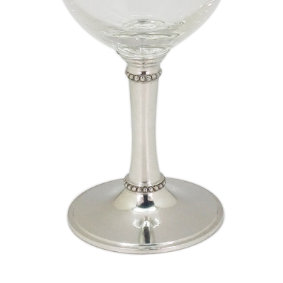 Wine Glass w/ Pewter Stem(copy)