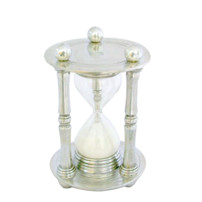 Hourglass / Pewter Décor