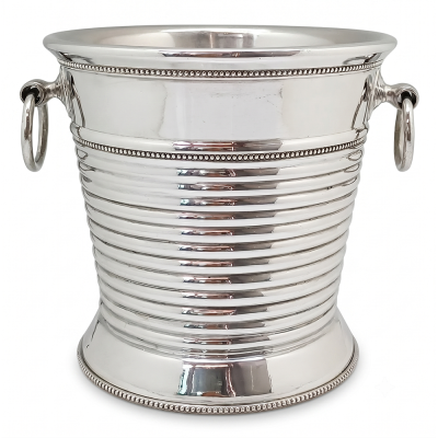 Pewter Ice Bucket_Bead
