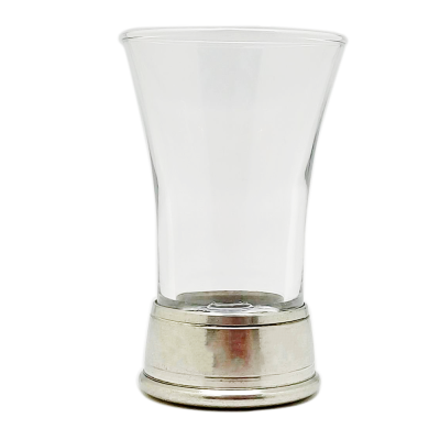 GOBLET HOT SHOT W/ PEWTER BASE