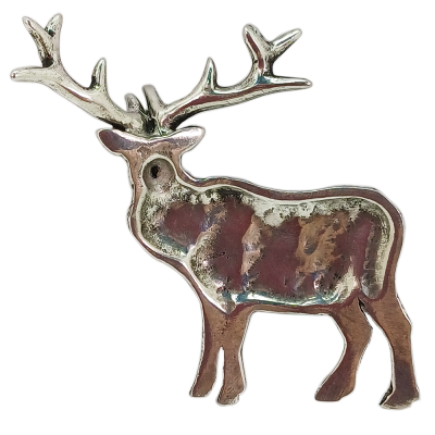 Pewter Deer Medal