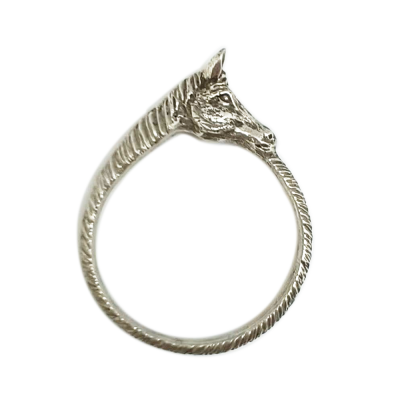 Pewter Napkin Ring_Horse
