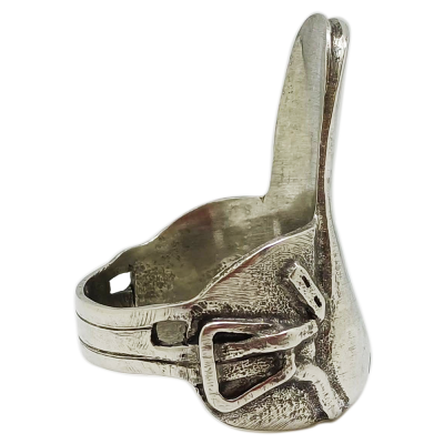 Pewter Napkin Ring_Horse