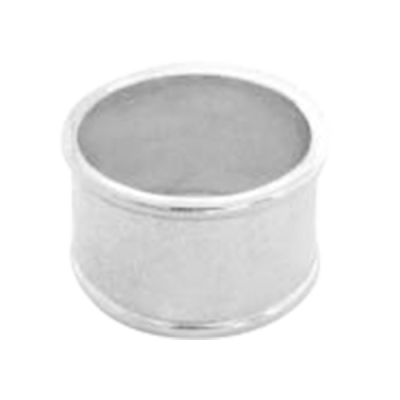Pewter Napkin Ring_Plain_Polish Finish
