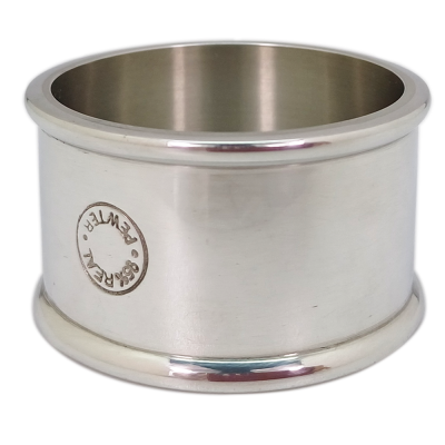 Pewter Napkin Ring_Plain_Polish Finish