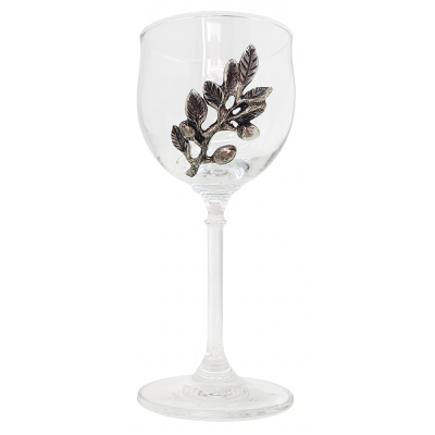 White Wine w/Pewter Olive Branch Medal
