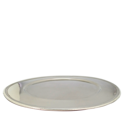 Pewter Charger-Under Plate 34 cms.