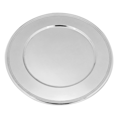 Pewter Round Plate 30 cms.