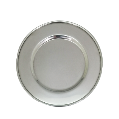 Pewter Round Coaster 16 cms.