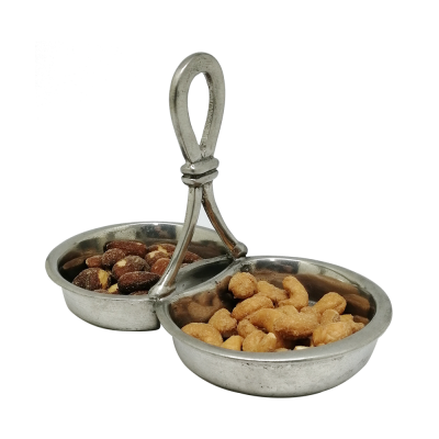 Pewter Twin Snack