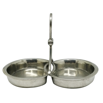 Pewter Twin Snack