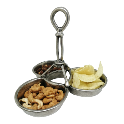 Pewter Triplets Snack