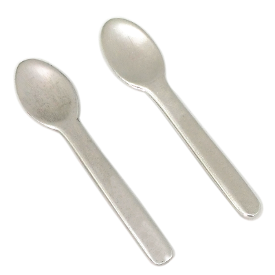 Pewter Salt & Pepper w/Spoon