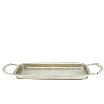 Pewter Triplets Snack w/Tray