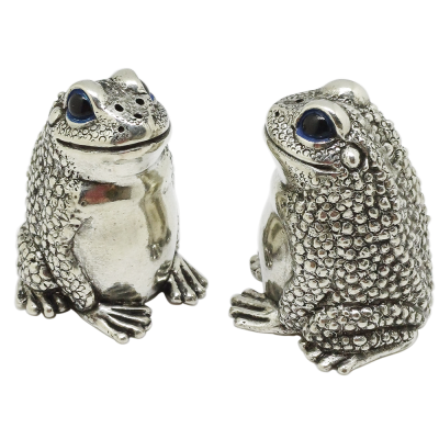 Pewter Salt & Pepper_Toad