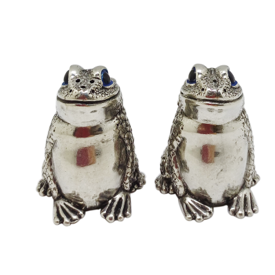 Pewter Salt & Pepper_Toad