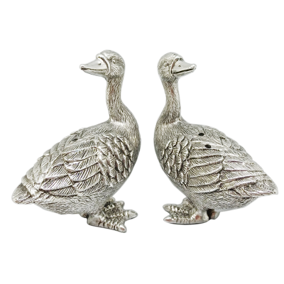 Pewter Salt & Pepper_DUCK