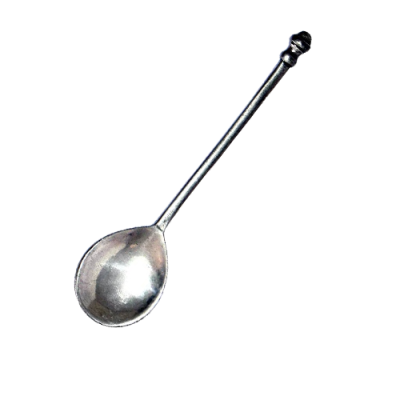 Pewter Spoon